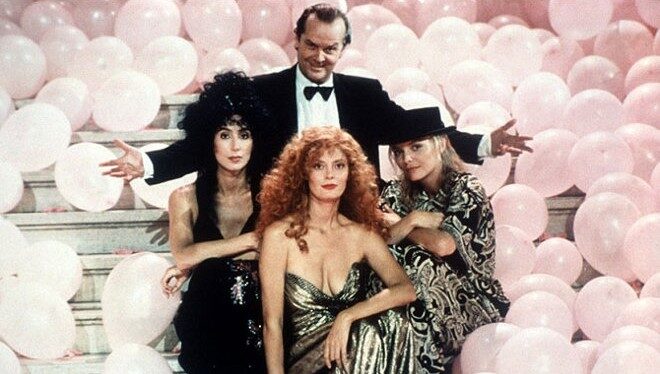 FOTO: Jack Nicholson ve filmu Čarodějky z Eastwicku