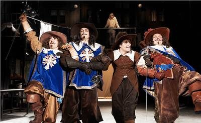 FOTO: Tři mušketýři