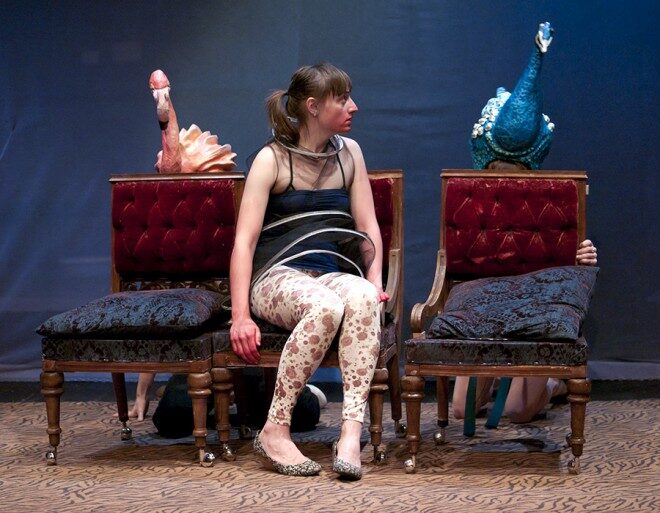 FOTO: Johana Schmidtmajerová a ptactvo.