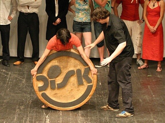 FOTO: Předání dřevěného Disku