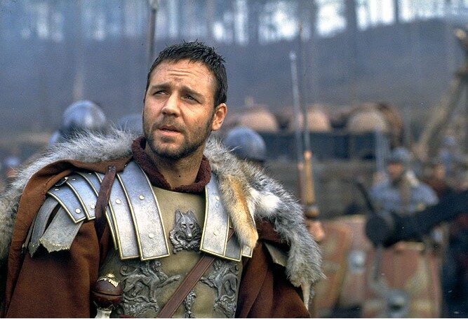 FOTO: Gladiátor Russel Crowe