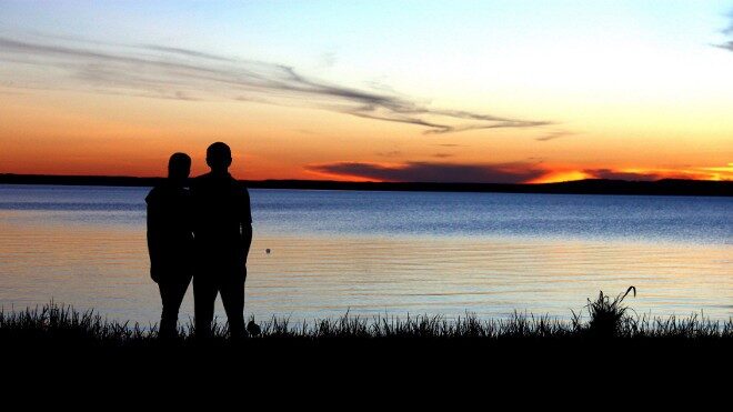 FOTO: Zamilovaný pár