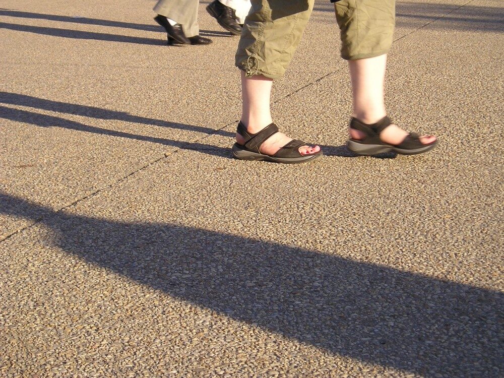 FOTO: pantofle v létě noste výhradně bez ponožek