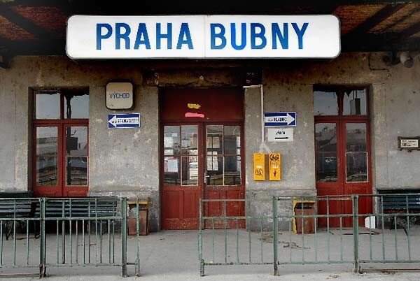 FOTO: Nádraží Praha - Bubny