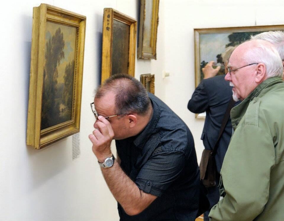 FOTO: Návštěvníci na vernisáži Napříč krajinou