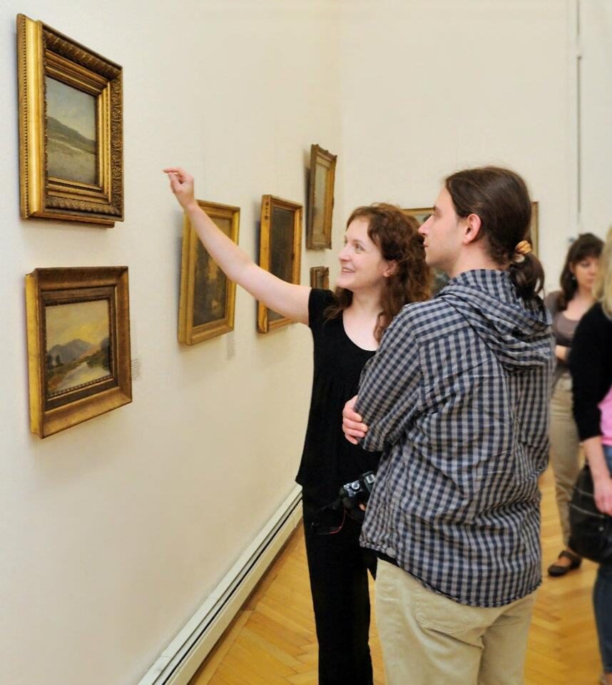 FOTO: Fotka z vernisáže Napříč krajinou