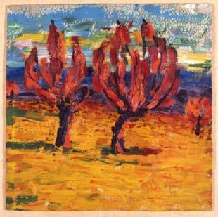 OBR: Jan Zrzavý - Stromy, 1907