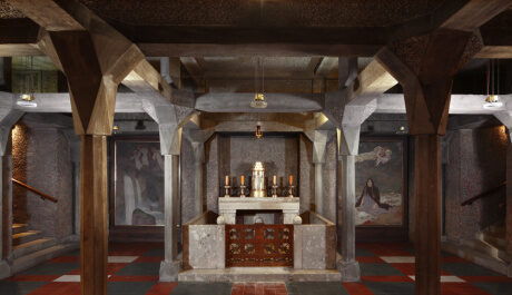 OBR: Josip Plečnik - kostel sv. Ducha, Vídeň