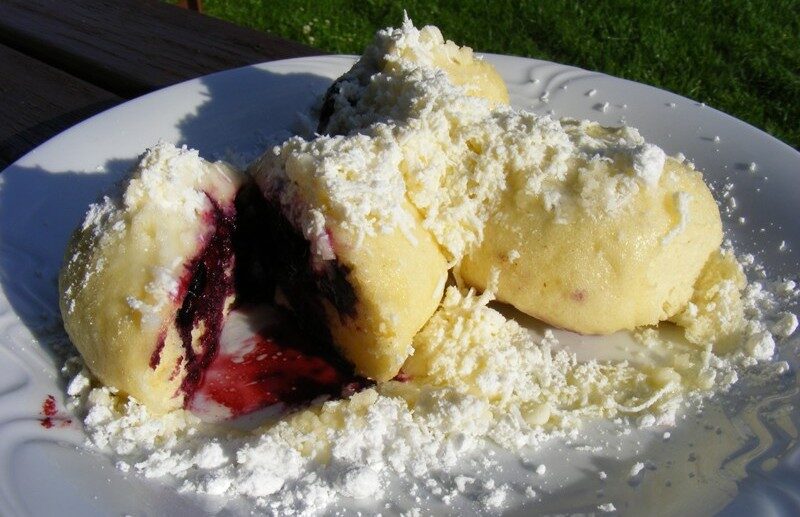 FOTO: ovocné knedlíky