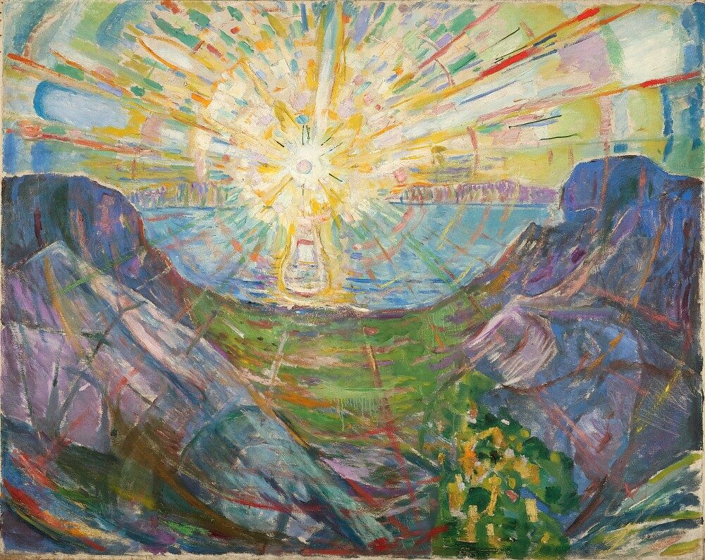 OBR: Edvard Munch - The Sun 1916