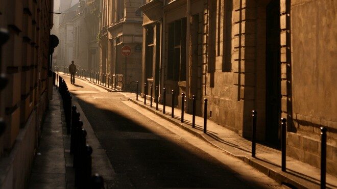 FOTO: ulička v Paříži