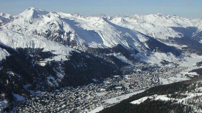 FOTO: Alpy v okolí Davosu