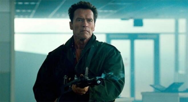 FOTO: Arnold Schwarzenegger Expendables 2