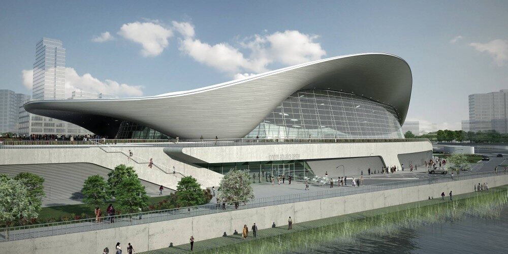 OBR: Londýnské Aquatic centre