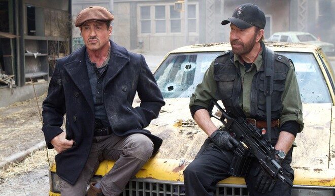FOTO: Sylvestr Stallone a Chuck Norris