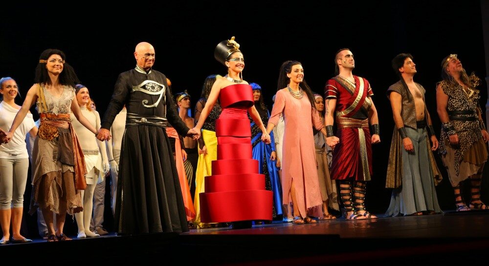 Foto: premiéra muzikálu Aida