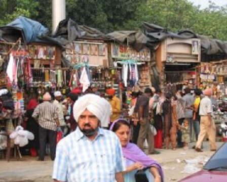 FOTO: Indie, Nové Dillí, trh Bangla Saahib