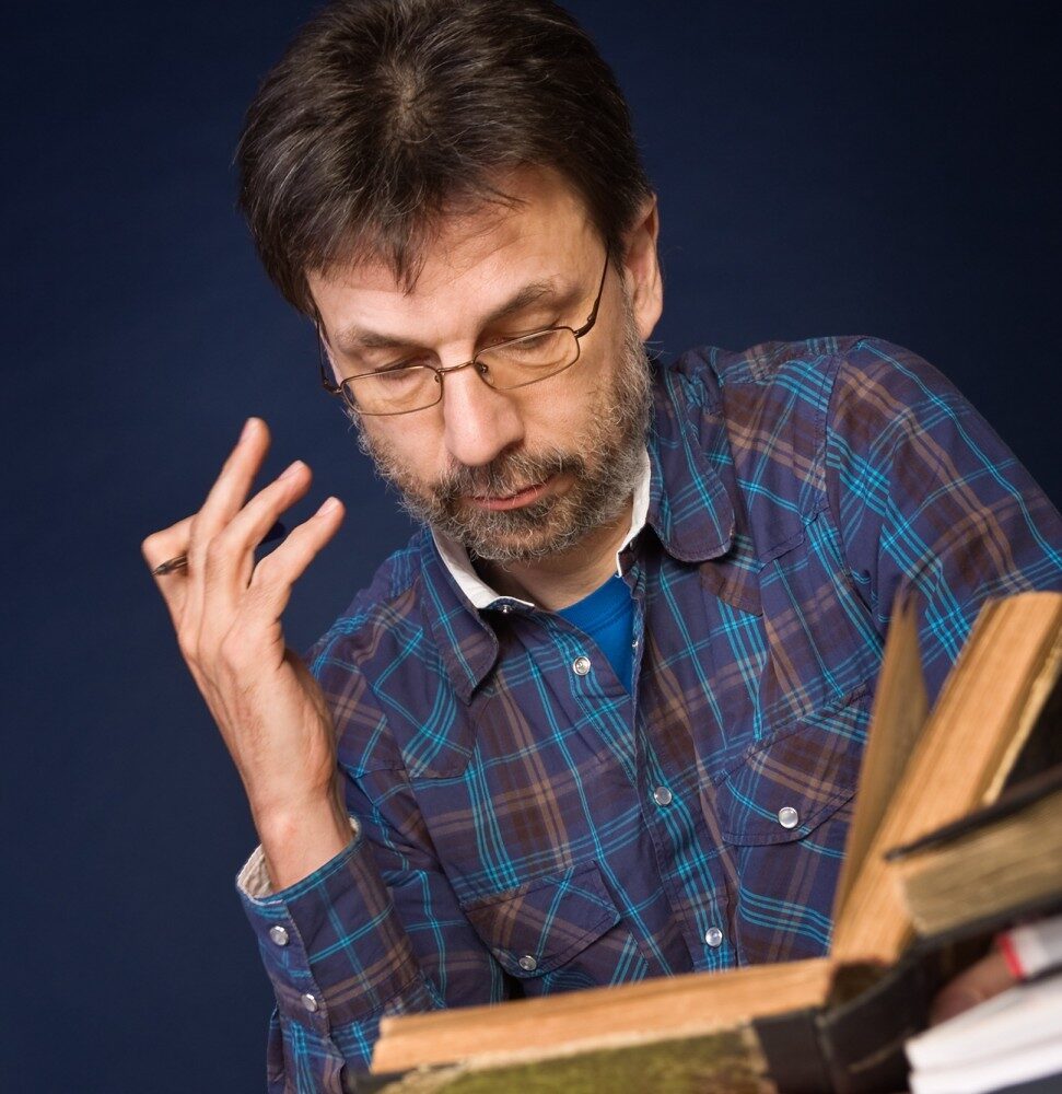 FOTO: Profesor v práci