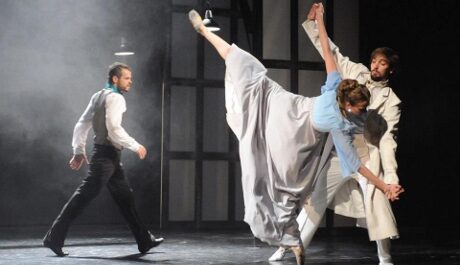FOTO: Záběr ze zkoušky baletu Anna Karenina (DJKT, 2012)