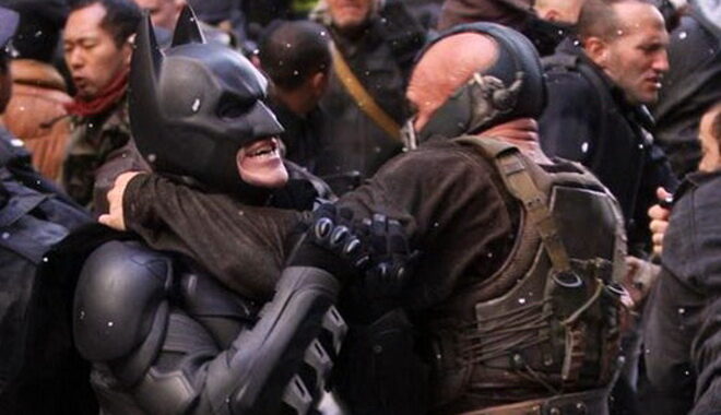 FOTO: Bane vs Batman