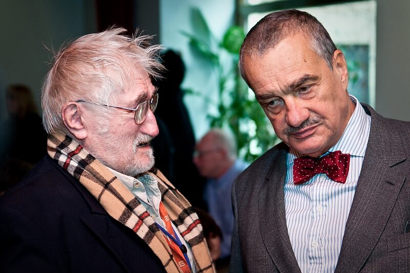 FOTO: Pavel Landovský a Karel Schwarzenberg