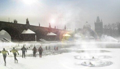 FOTO: Eduard Seibert - Zamrzlá řeka