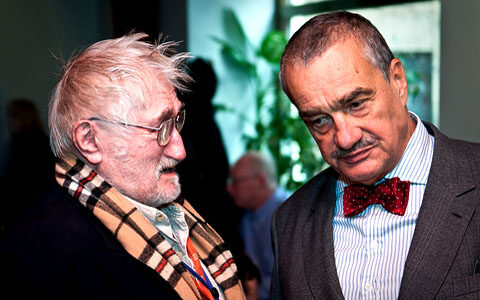 FOTO: Pavel Landovský a Karel Schwarzenberg