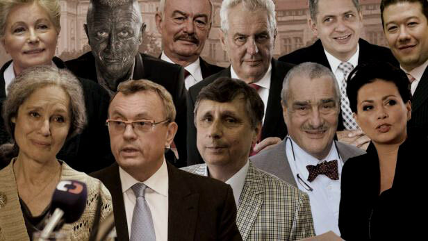 FOTO: Kandidáti na prezidenta České republiky