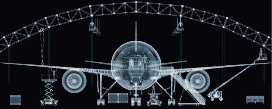 FOTO: Nick Veasey Boing 777