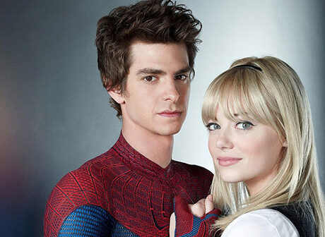 Emma Stone a Andrew Garfield - Columbia Pictures - Amazing Spiderman