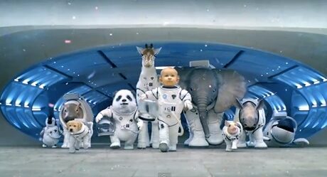 Reklama Kia Sorento 'Space Babies', Super Bowl 2013
