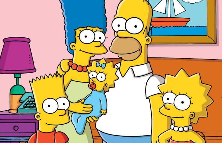 FOTO: Rodinka Simpsonových