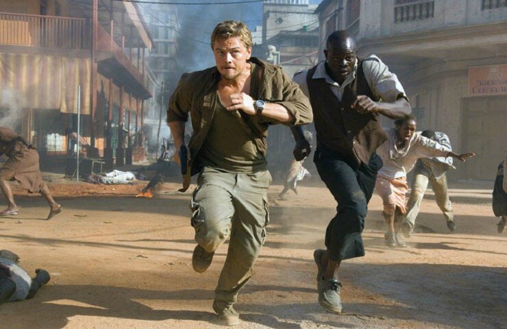 Leonardo DiCaprio ve filmu Krvavý diamant