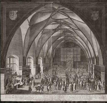 FOTO: Sadeler Vladislavský sál 1604