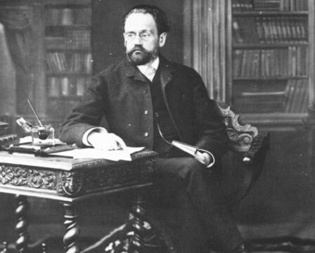 FOTO: Émile Zola ve své pracovně. Zdroj: Wikimedia