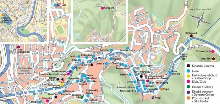 Foto: Mapa MFF Karlovy Vary