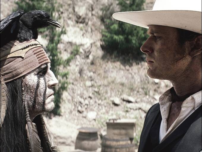 FOTO: Lone Ranger Johnny Depp Arnie Hammer