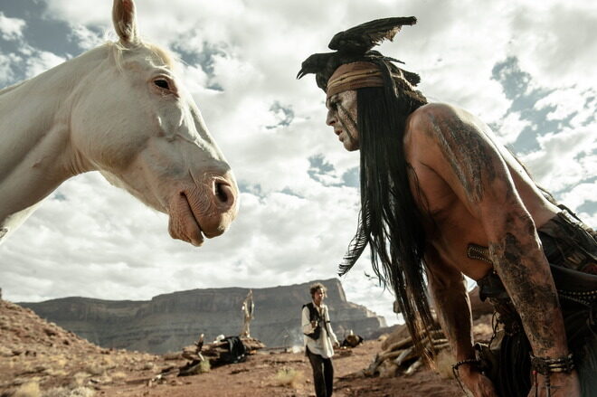 FOTO: Johnny Depp Lone Ranger