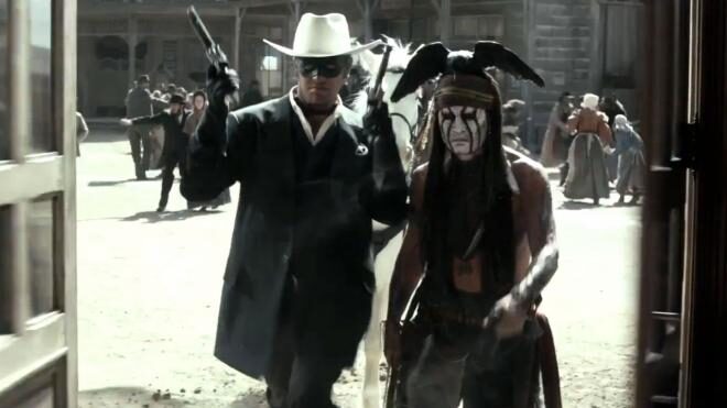 FOTO: Arnie Hammer Johnny Depp Lone Ranger