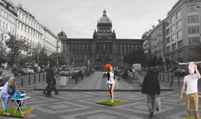 FOTO: divadlo na vaclavskem namesti