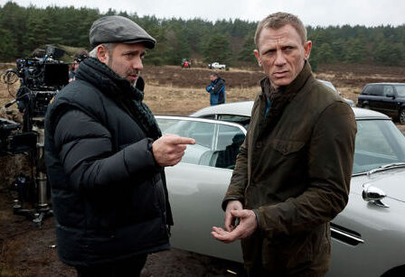 Sam Mendes directing Bond