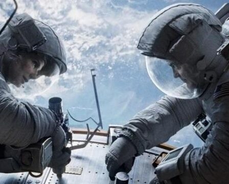 FOTO: Sandra Bullock George Clooney Gravity