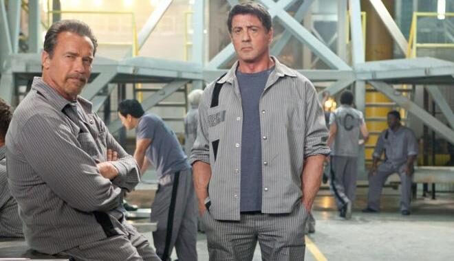 FOTO: Arnold Schwarzenegger Sylvester Stallone Escape Plan