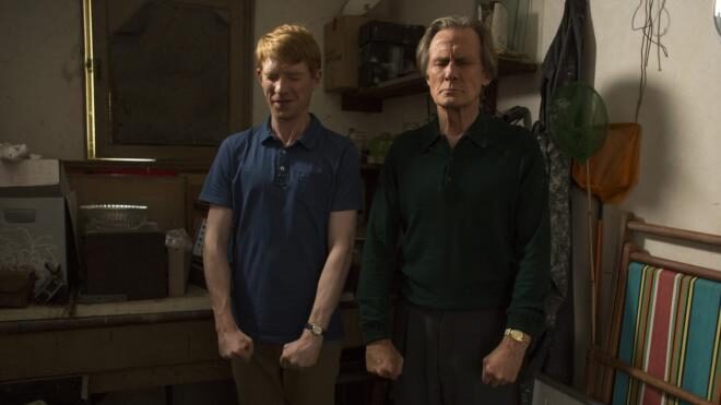 FOTO: Domhall Gleeson Bill Nighy About Time