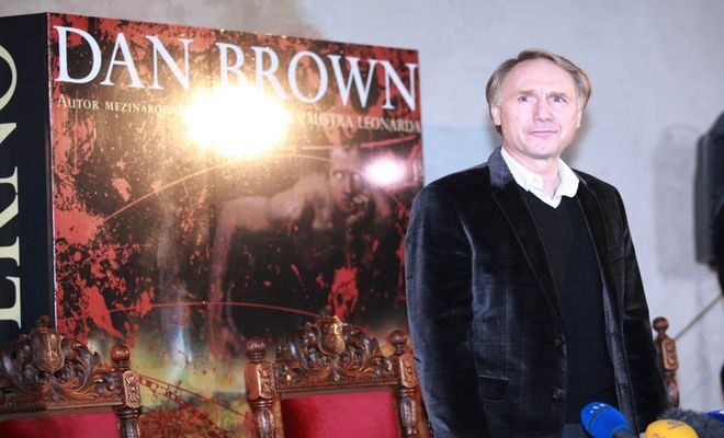 FOTO: Dan Brown v Praze