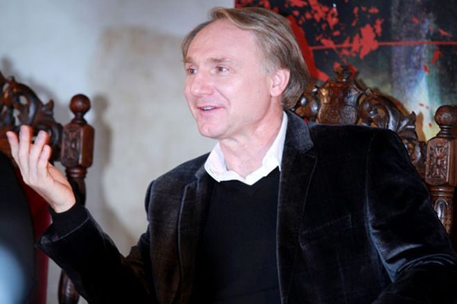 FOTO: Dan Brown v Praze