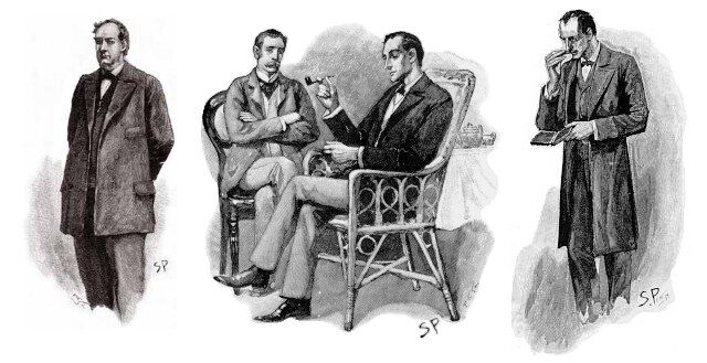 OBR: Původní kresby Sherlocka Holmese