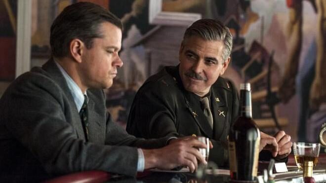 Matt Damon George Clooney Monuments Men