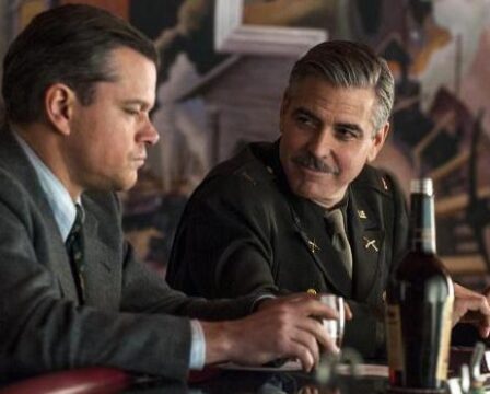 Matt Damon George Clooney Monuments Men