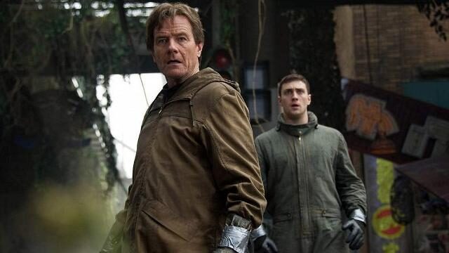 FOTO:Bryan Cranston Aaron Taylor Johnson Godzilla